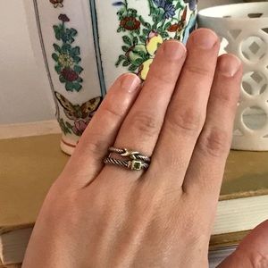 David Yurman Peridot Stack Ring